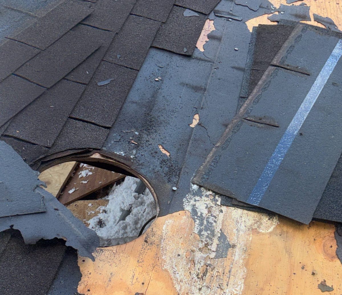 Action Roofing job in Semmes, AL